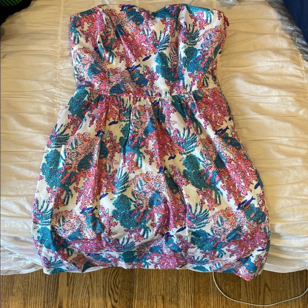 Vineyard vines strapless dress